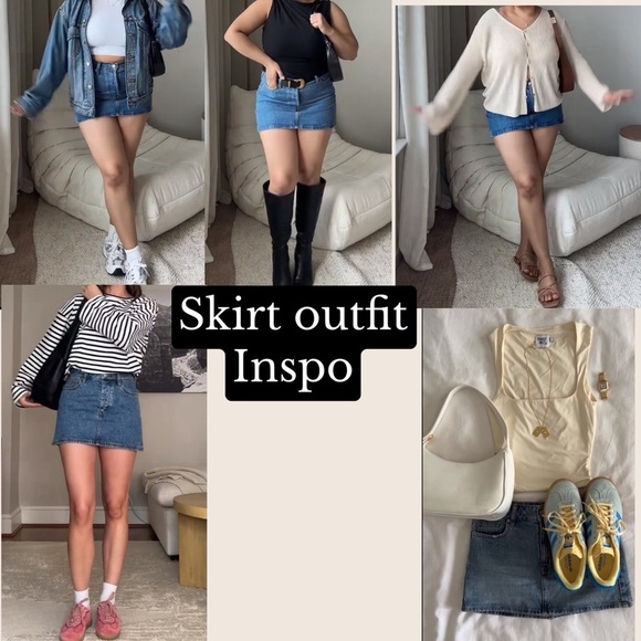 Gap Denim Button Up Skirt size 10 - Picture 6 of 6